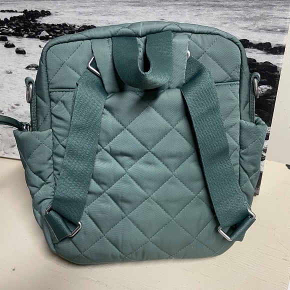 Vera Bradley Mini backpack in performance twill Olive - Picture 2 of 5